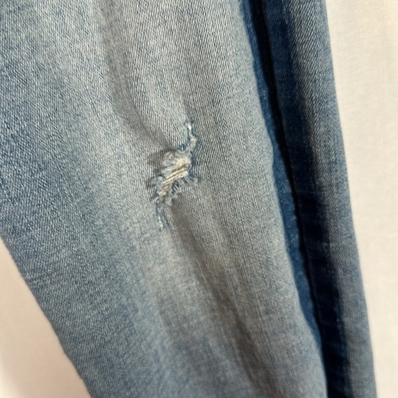 Pistola Light Blue Lightly Distressed Ankle Skinny Jeans - Picture 6 of 12